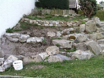 Aménagement d'un talus