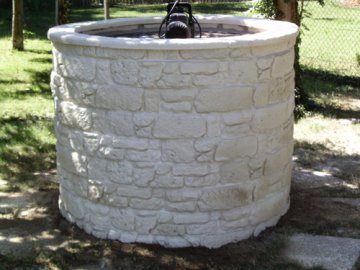 Habillage dalle de puits