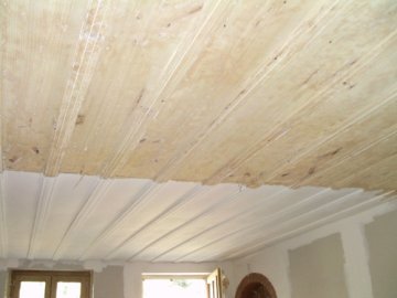 Sablage de plafond