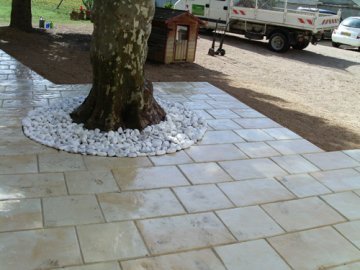 Changement de revêtement d'une terrasse